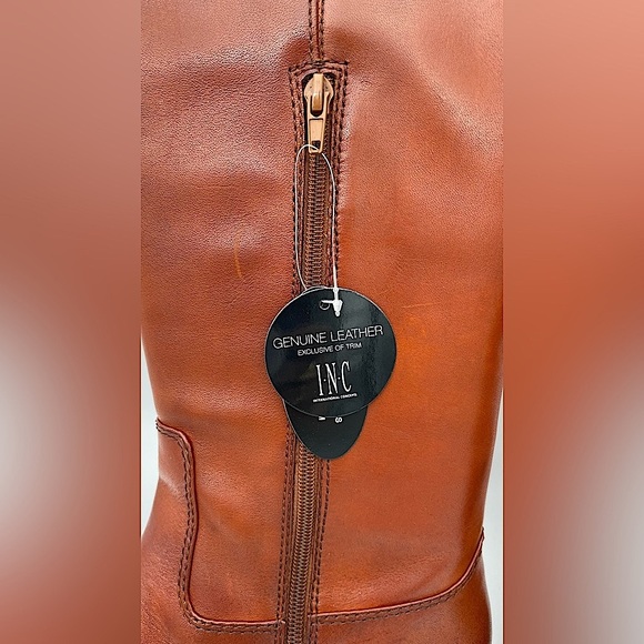 Inc International Concepts Fawne Wide-Calf Riding Leather Boots NIB Size 12M-WC - Picture 14 of 16